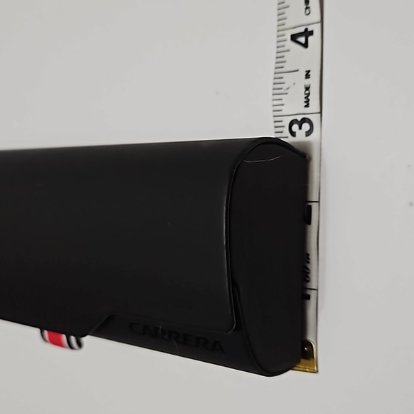Carrera Eyeglass Sunglasses Black Hard Cover Case Holder #E-34 - Picture 8 of 9